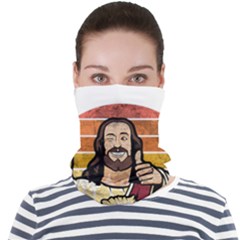 Got Christ? Face Seamless Bandana (adult) by Valentinaart