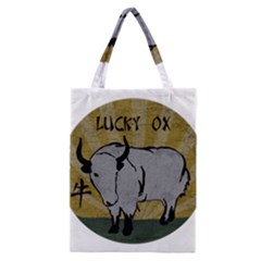 Chinese New Year ¨c Year Of The Ox Classic Tote Bag by Valentinaart