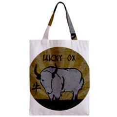 Chinese New Year ¨c Year Of The Ox Zipper Classic Tote Bag by Valentinaart