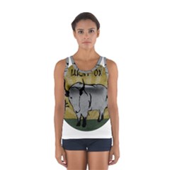 Chinese New Year ¨c Year Of The Ox Sport Tank Top  by Valentinaart