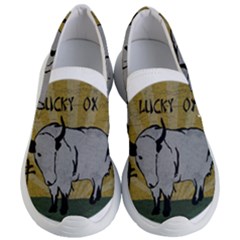 Chinese New Year ¨c Year Of The Ox Women s Lightweight Slip Ons by Valentinaart