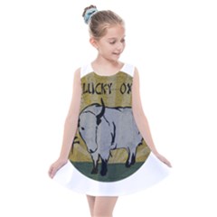 Chinese New Year ¨c Year Of The Ox Kids  Summer Dress by Valentinaart