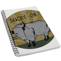 Chinese New Year ¨c Year Of The Ox 5 5  X 8 5  Notebook by Valentinaart