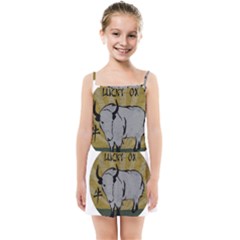 Chinese New Year ¨c Year Of The Ox Kids  Summer Sun Dress by Valentinaart