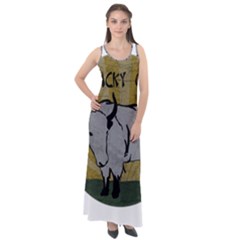 Chinese New Year ¨c Year Of The Ox Sleeveless Velour Maxi Dress by Valentinaart