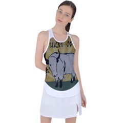 Chinese New Year ¨c Year Of The Ox Racer Back Mesh Tank Top