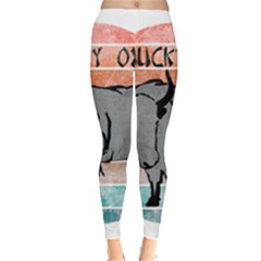 Chinese New Year ¨c Year Of The Ox Leggings  by Valentinaart