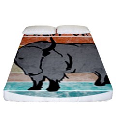 Chinese New Year ¨c Year Of The Ox Fitted Sheet (king Size) by Valentinaart