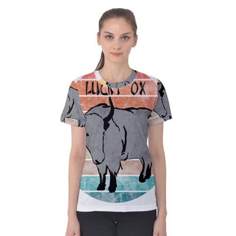 Chinese New Year ¨c Year Of The Ox Women s Cotton Tee by Valentinaart