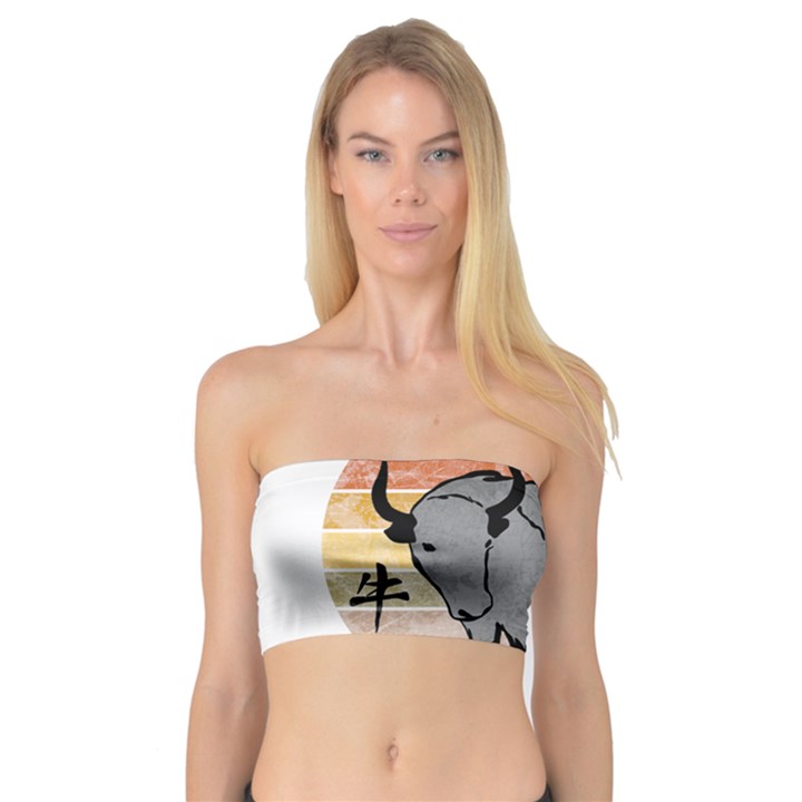 Chinese New Year ¨C Year of the Ox Bandeau Top