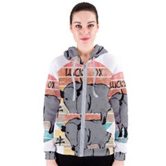 Chinese New Year ¨c Year Of The Ox Women s Zipper Hoodie