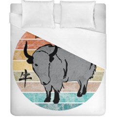 Chinese New Year ¨c Year Of The Ox Duvet Cover (california King Size) by Valentinaart