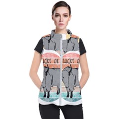 Chinese New Year ¨c Year Of The Ox Women s Puffer Vest