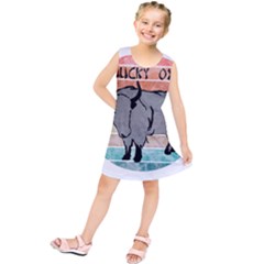 Chinese New Year ¨c Year Of The Ox Kids  Tunic Dress by Valentinaart