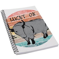 Chinese New Year ¨c Year Of The Ox 5 5  X 8 5  Notebook by Valentinaart