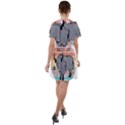 Chinese New Year ¨C Year of the Ox Short Sleeve Shoulder Cut Out Dress  View2