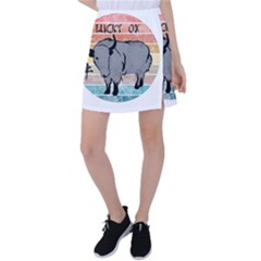 Chinese New Year ¨c Year Of The Ox Tennis Skirt by Valentinaart