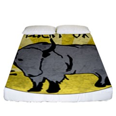 Chinese New Year ¨c Year Of The Ox Fitted Sheet (king Size) by Valentinaart