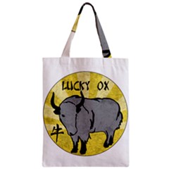 Chinese New Year ¨c Year Of The Ox Zipper Classic Tote Bag by Valentinaart