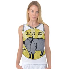 Chinese New Year ¨c Year Of The Ox Women s Basketball Tank Top by Valentinaart