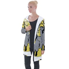 Chinese New Year ¨c Year Of The Ox Longline Hooded Cardigan by Valentinaart