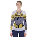 Chinese New Year ¨C Year of the Ox V-Neck Long Sleeve Top View1