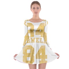 Orwell 84 Long Sleeve Skater Dress