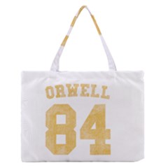 Orwell 84 Zipper Medium Tote Bag by Valentinaart