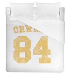 Orwell 84 Duvet Cover (queen Size)