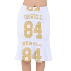 Orwell 84 Short Mermaid Skirt by Valentinaart