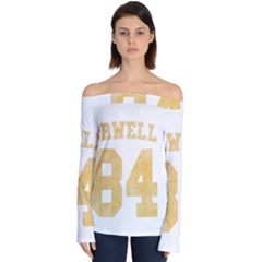 Orwell 84 Off Shoulder Long Sleeve Top