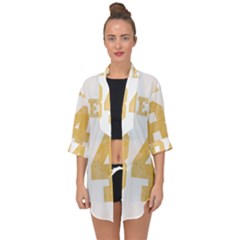 Orwell 84 Open Front Chiffon Kimono by Valentinaart