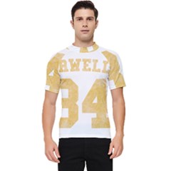 Orwell 84 Men s Short Sleeve Rash Guard by Valentinaart