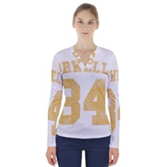 Orwell 84 V-neck Long Sleeve Top