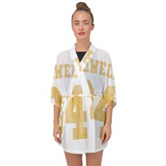 Orwell 84 Half Sleeve Chiffon Kimono