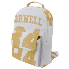 Orwell 84 Flap Pocket Backpack (small) by Valentinaart