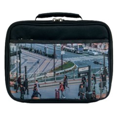 Crowded Urban Scene, Osaka Japan Lunch Bag