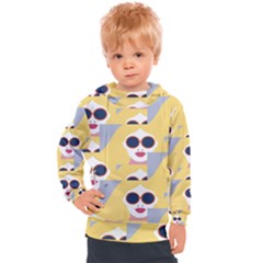 Fashion Faces Kids  Hooded Pullover by Sparkle