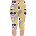 Fashion Faces Velvet Capri Leggings  View2