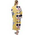 Fashion Faces Maxi Velour Kimono View2