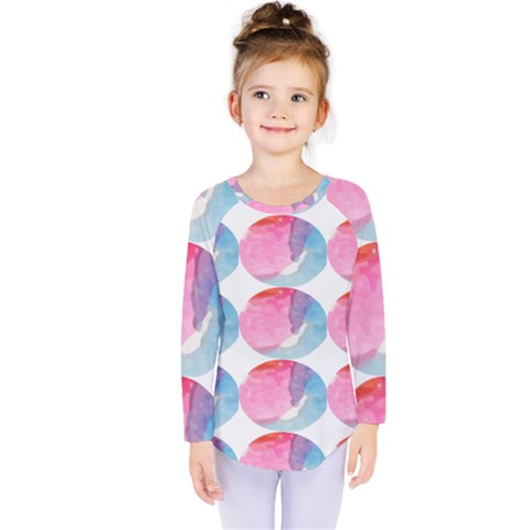 Colorful Kids  Long Sleeve Tee by Sparkle