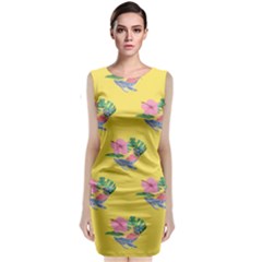 Floral Classic Sleeveless Midi Dress by Sparkle