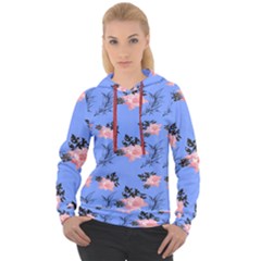 Flowers Pattern Women s Overhead Hoodie