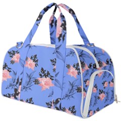 Flowers Pattern Burner Gym Duffel Bag by Sparkle