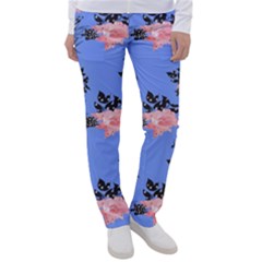 Flowers Pattern Women s Casual Pants by Sparkle