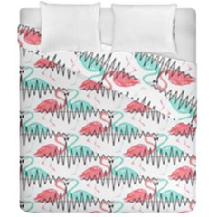 Music Flamingo Duvet Cover Double Side (california King Size) by Sparkle