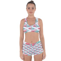 Music Flamingo Racerback Boyleg Bikini Set by Sparkle