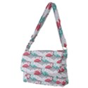 Music Flamingo Full Print Messenger Bag (M) View1