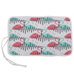 Music Flamingo Pen Storage Case (m) by Sparkle