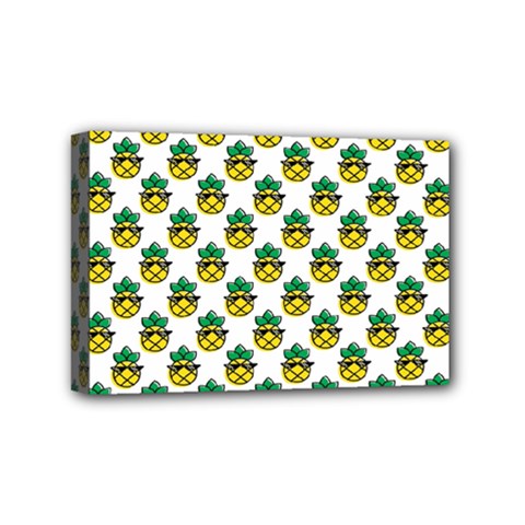 Holiday Pineapple Mini Canvas 6  X 4  (stretched) by Sparkle